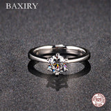 Trendy Amethyst Gemstones Silver 925 Jewelry Engagement Rings